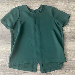 Madewell Maison Button-Back Top